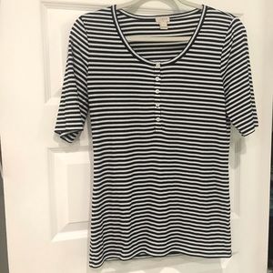 J Crew Striped T-Shirt